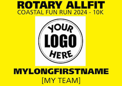 Possible race bib sponsor